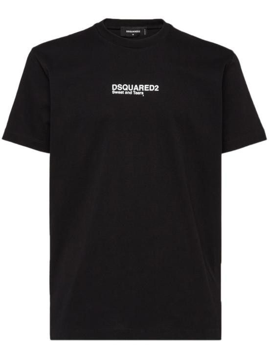 Dsquared2 DSQUARED2 Men T-Shirts S74GD0946 D20020900 Black Size US S / EU 44-46 / 1 - 1 Thumbnail