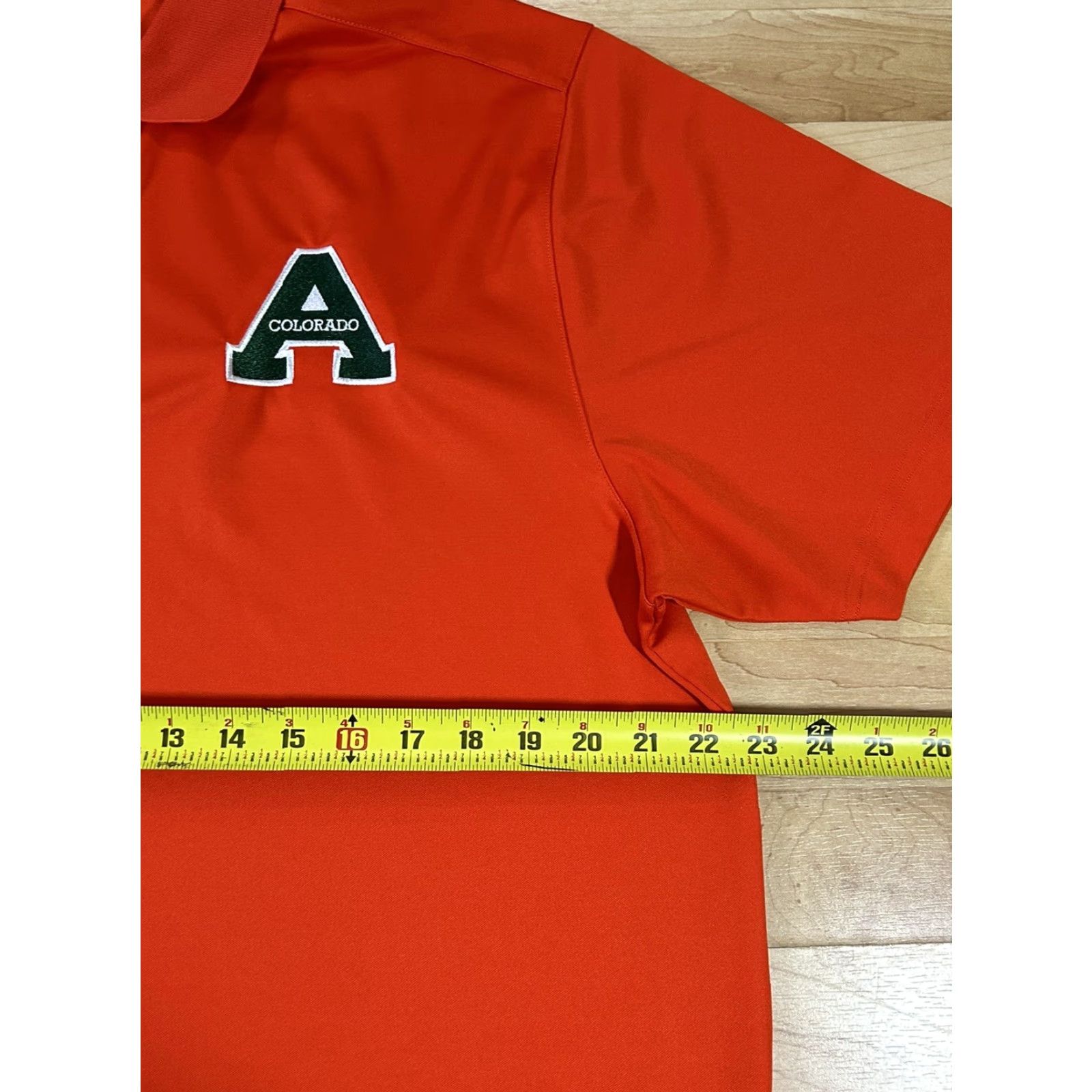 Under Armour Under Armour Golf Polo Shirt HeatGear Short Sleeve Mens XL Bright Orange Logo Solid Polo Size US XL / EU 56 / 4 - 3 Thumbnail