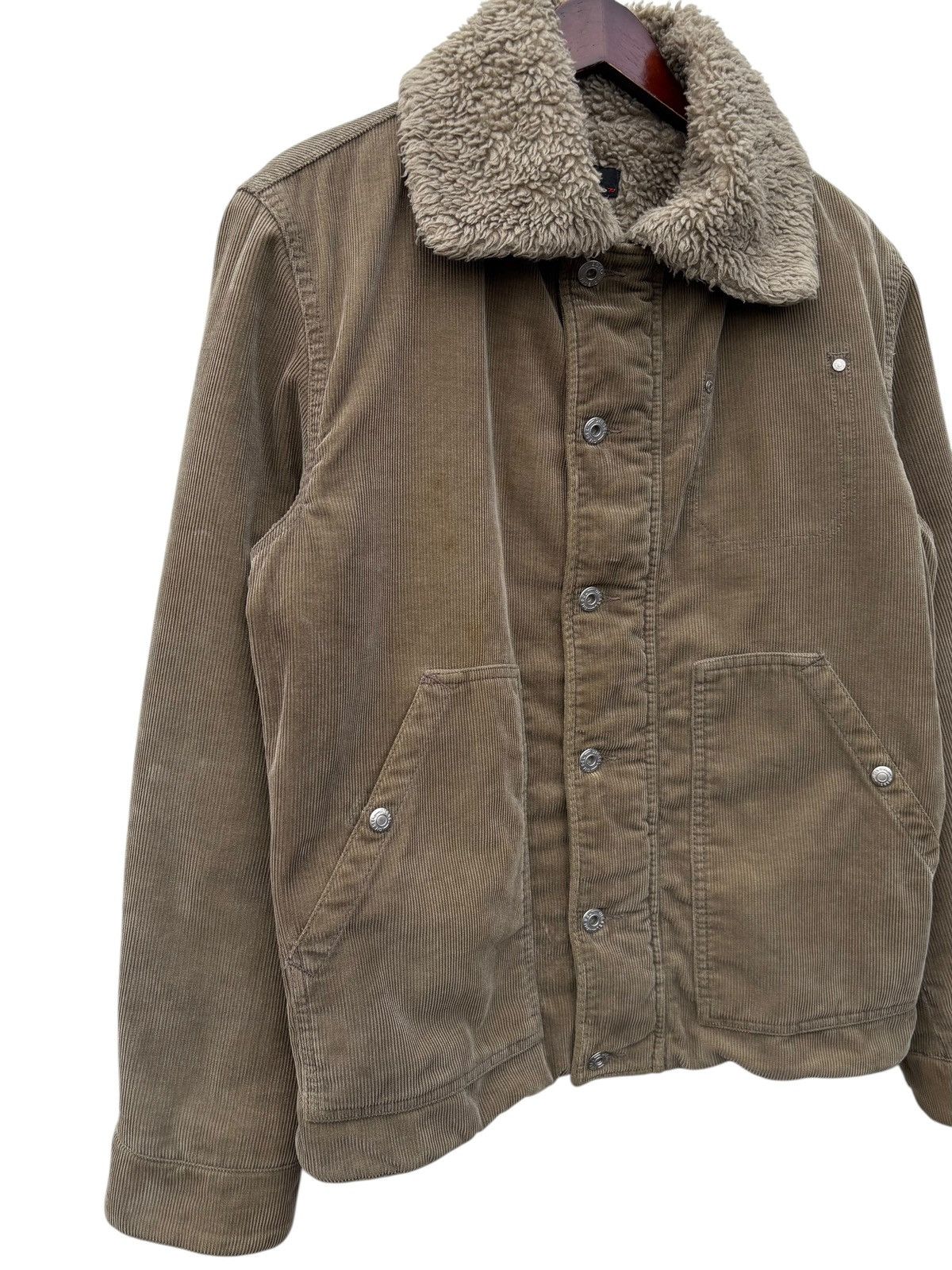 Diesel Diesel Corduroy Sherpa Lining Bombers Jacket Size US S / EU 44-46 / 1 - 6 Thumbnail