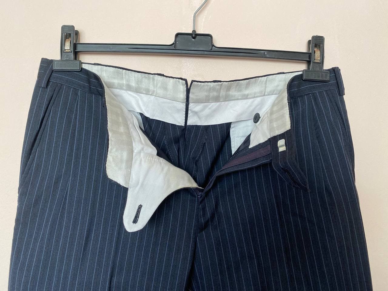 Brioni Brioni Colosseo suit 52 R Silk/Wool Blue Size 52R - 17 Thumbnail
