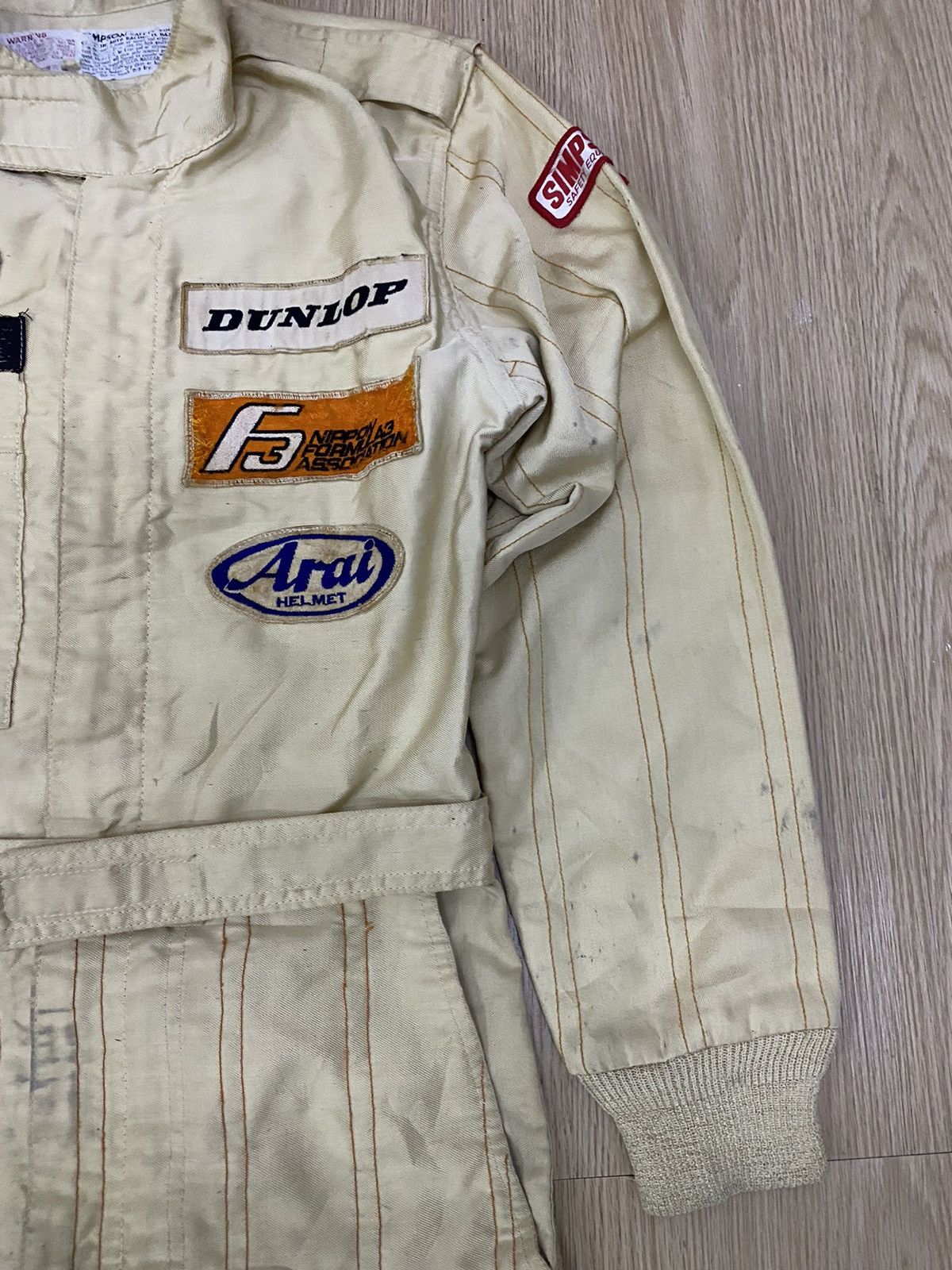 NASCAR Vintage simpson safety equipment coveralls Size US 30 / EU 46 - 4 Thumbnail
