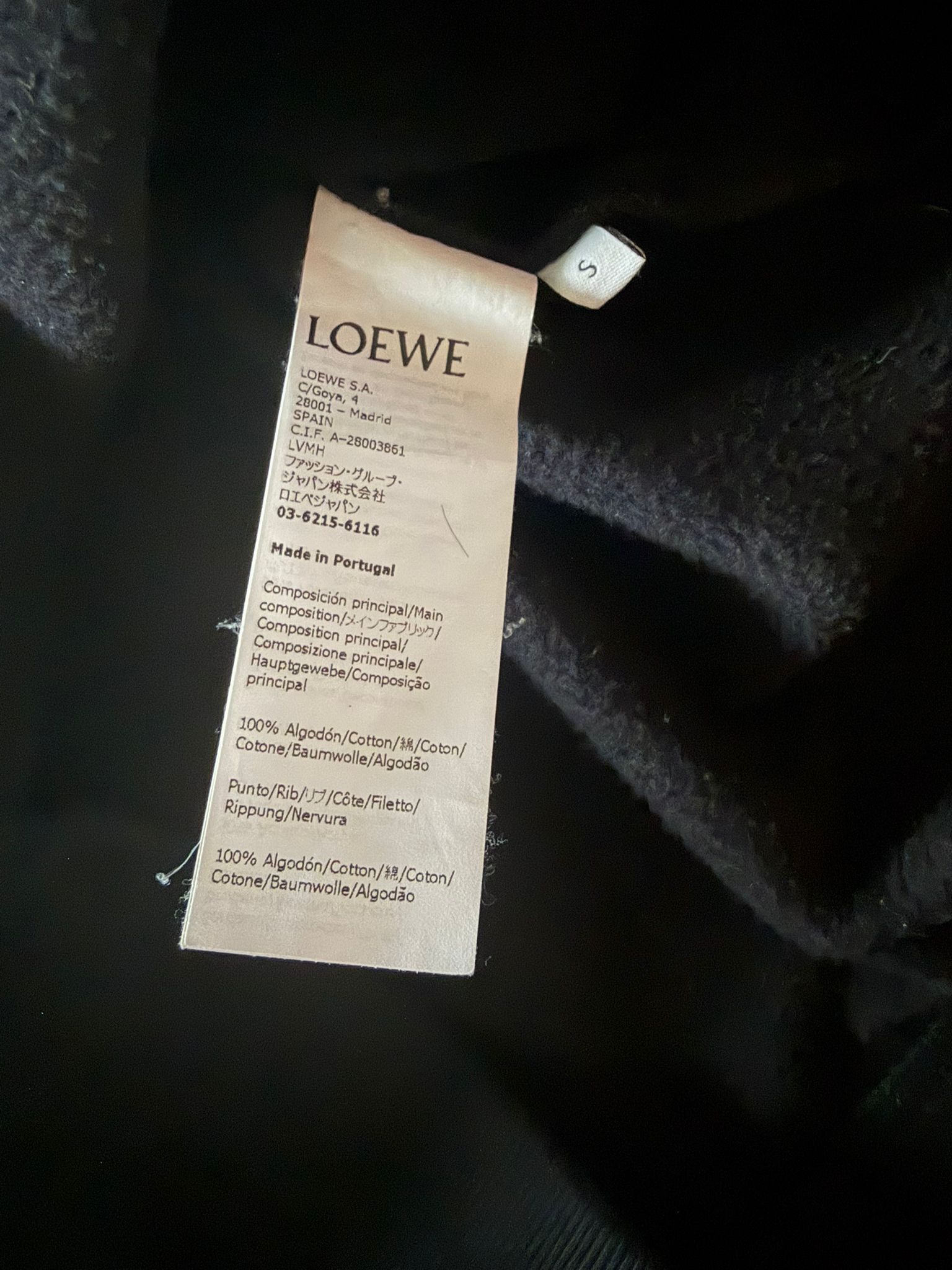 Loewe Loewe L Intarsia Wool Sweater Navy Green Size S Size US S / EU 44-46 / 1 - 3 Thumbnail