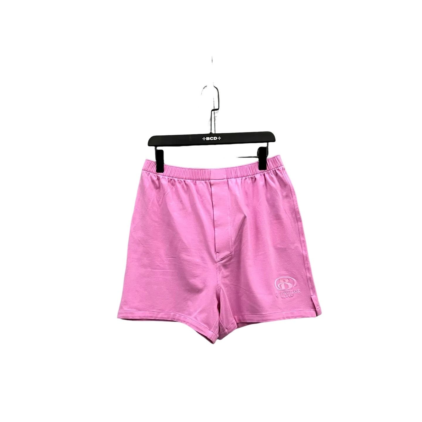Balenciaga Balenciaga Pink Logo Homewear Shorts S Size US 30 / EU 46 - 1 Thumbnail