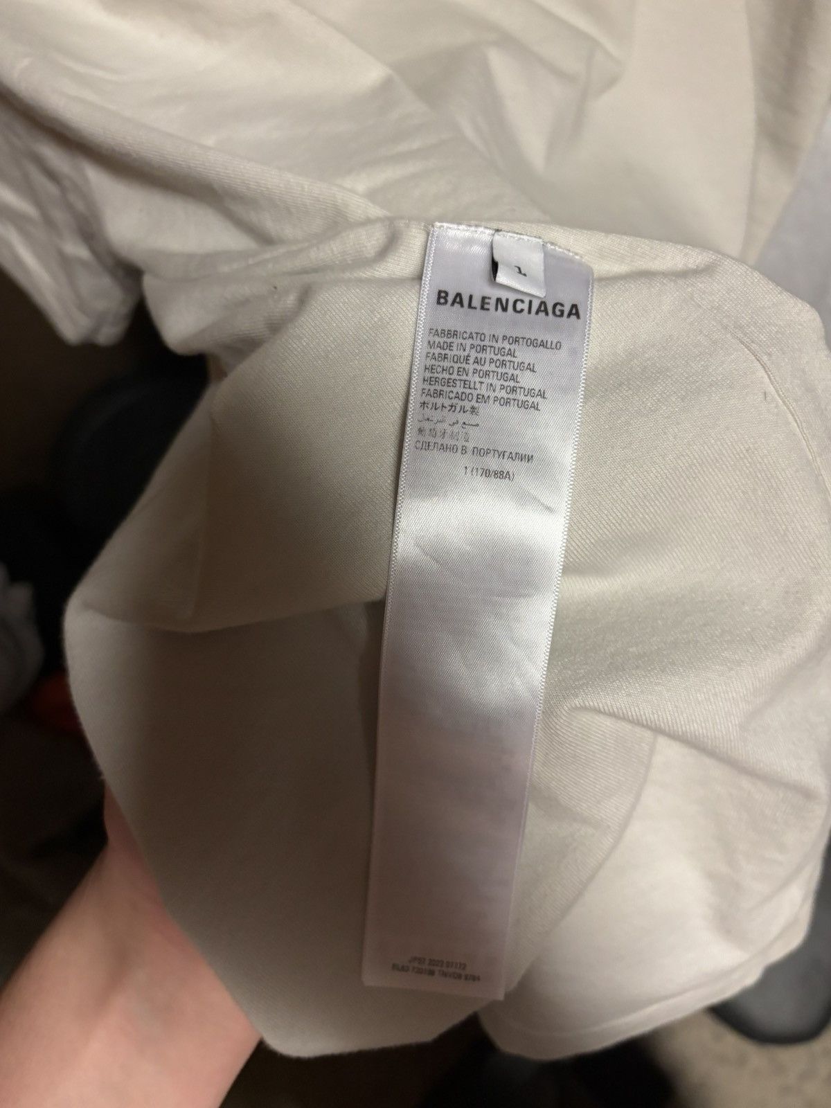 Balenciaga balenciaga XXXL reversible tee Size US S / EU 44-46 / 1 - 4 Thumbnail