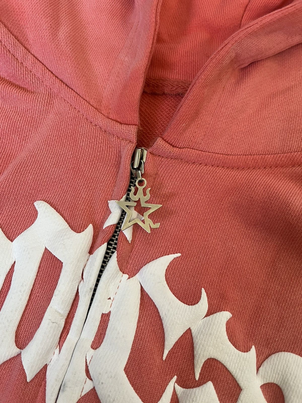 SYNICAL SYNICAL Peach Sun Fade Zip-up Hoodie Size US S / EU 44-46 / 1 - 3 Thumbnail
