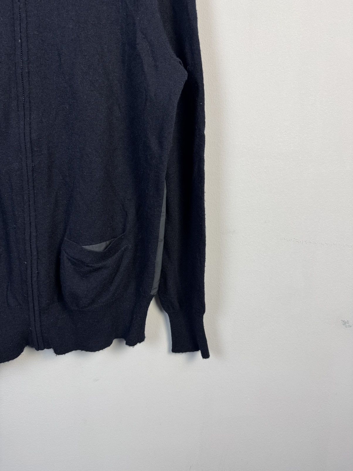 Allsaints × Vintage Rare Allsaints ripped design wool/nylon/cashmere sweater Size US L / EU 52-54 / 3 - 2 Thumbnail