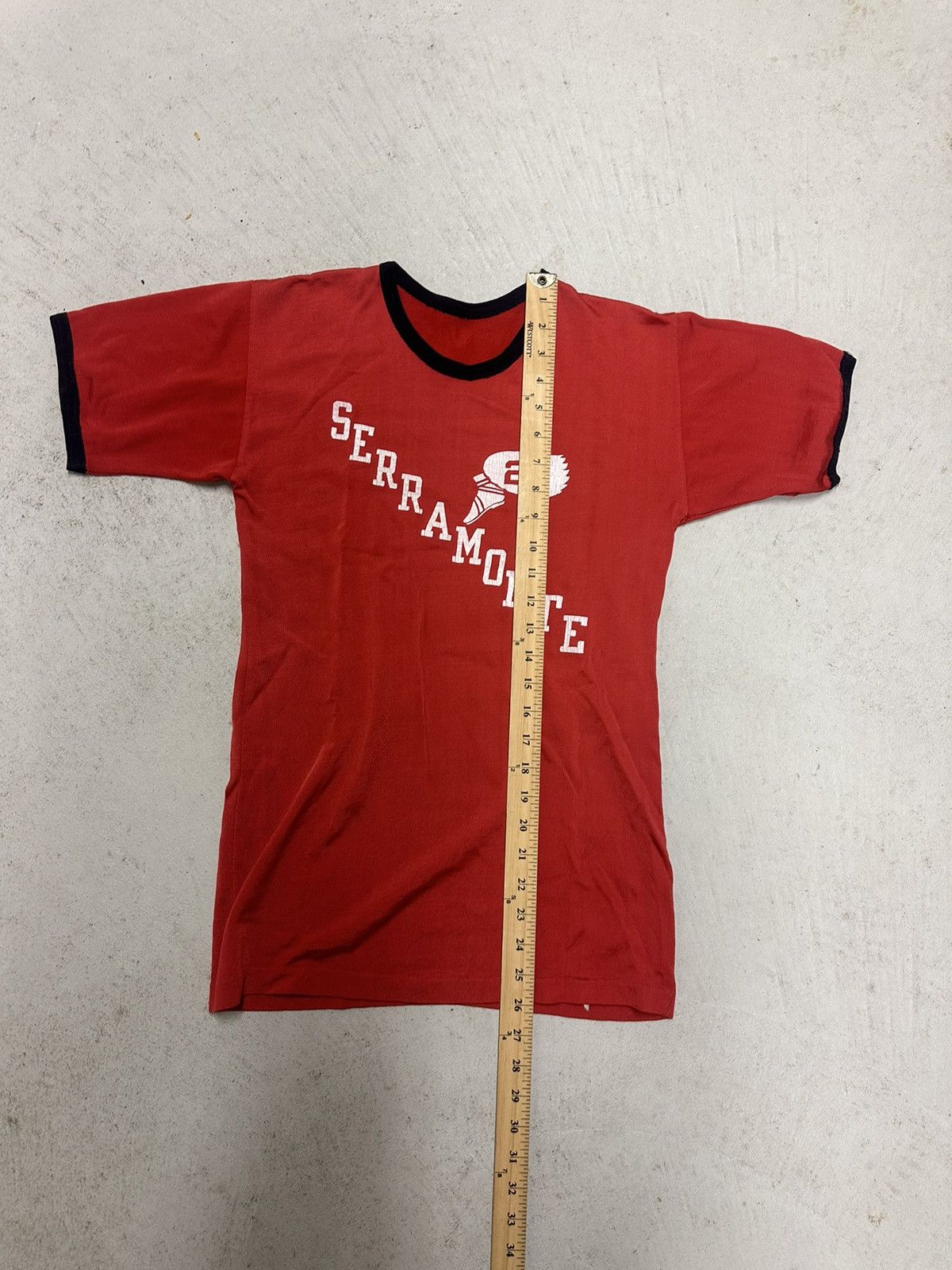 Vintage Serramonte Track Ringer Tee Size US S / EU 44-46 / 1 - 4 Thumbnail