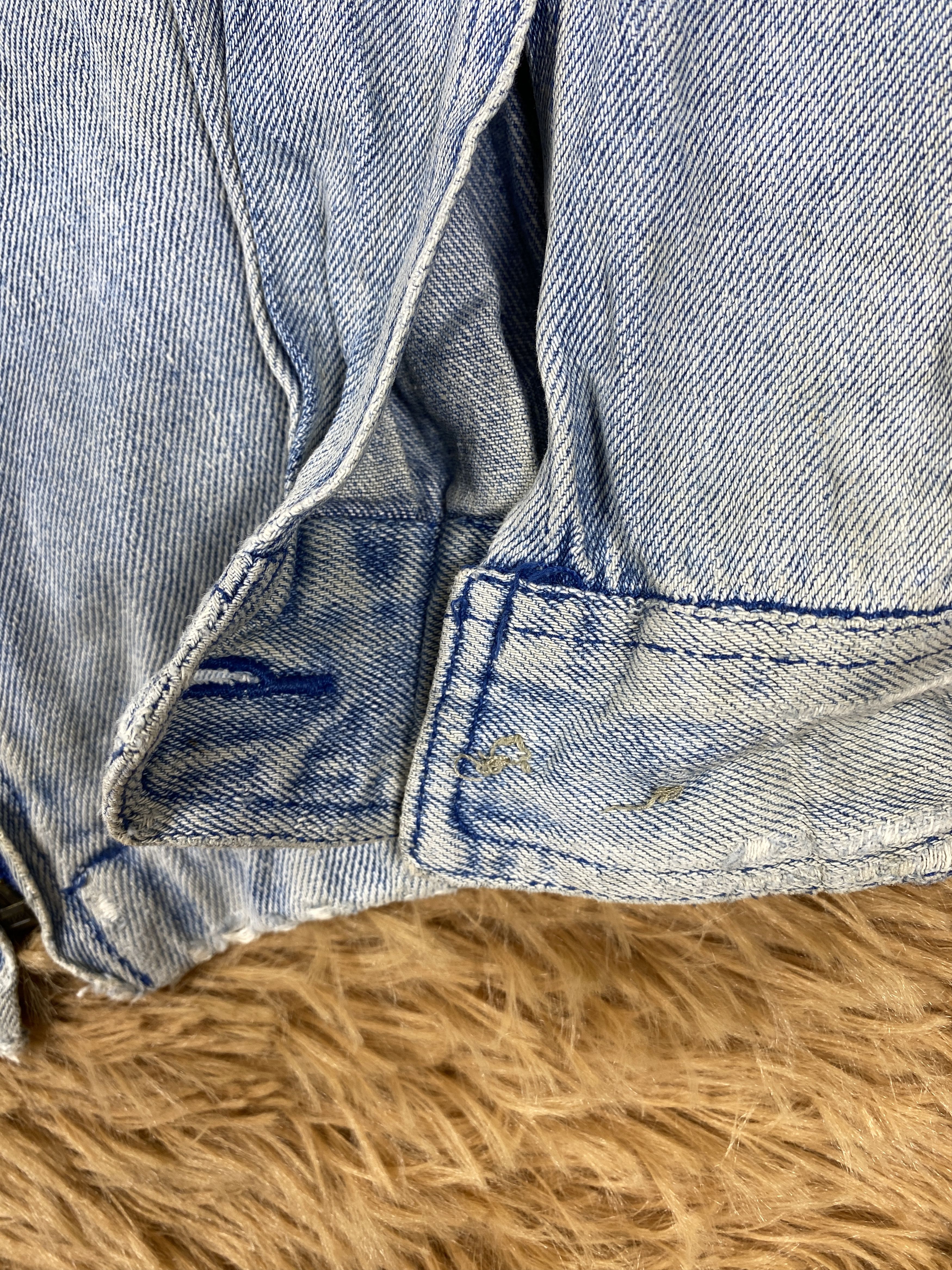 Japanese Brand Vintage Hill Crop Denim Jacket 90s Style J2139 Size US M / EU 48-50 / 2 - 6 Thumbnail