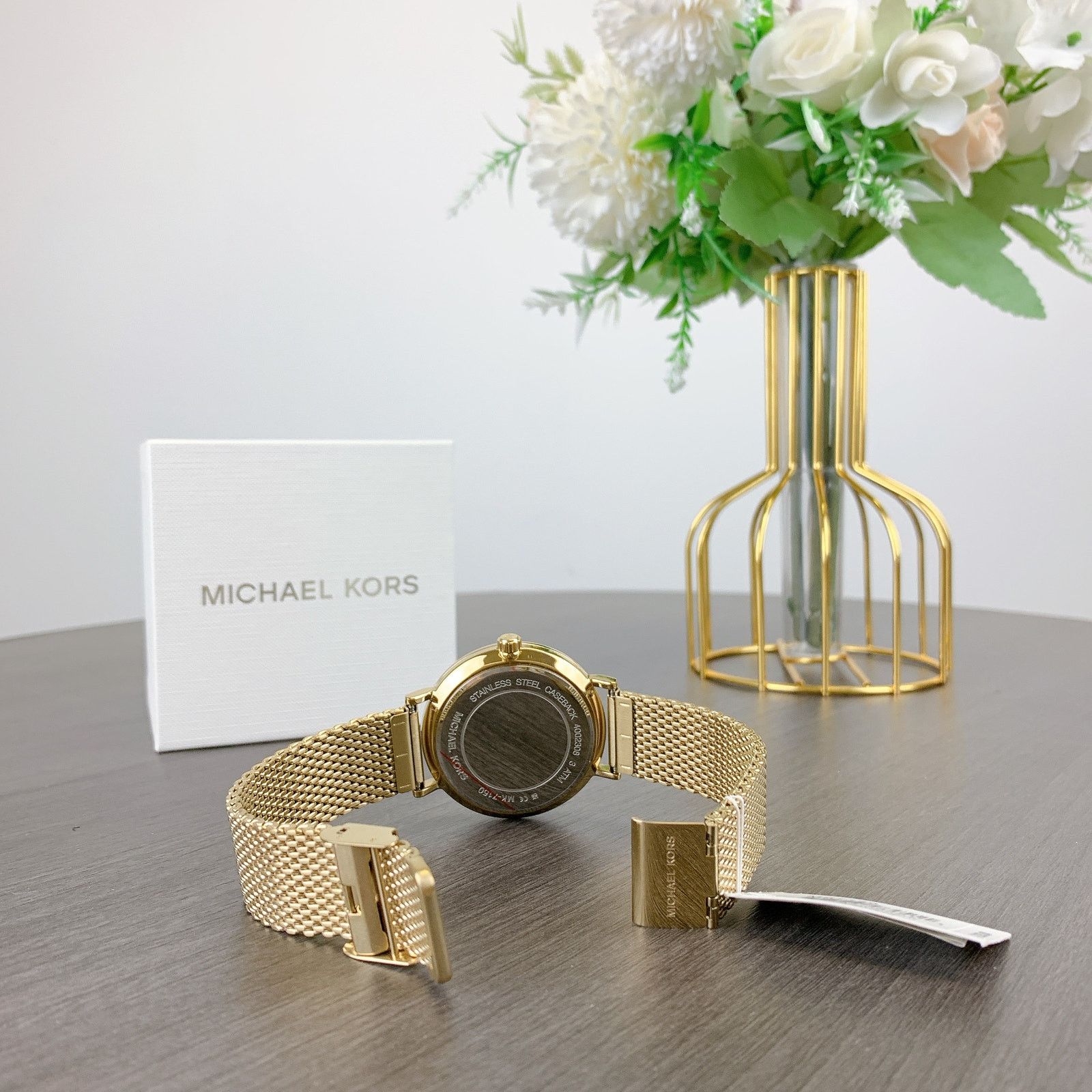 Michael Kors Michael Kors MK7150 Auden Three-Hand Gold-Tone Alloy Watch Size ONE SIZE - 2 Thumbnail
