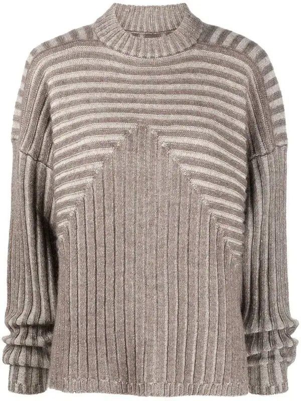 Rick Owens o1y0126 Sweater in Gray Size S / US 4 / IT 40 - 1 Thumbnail