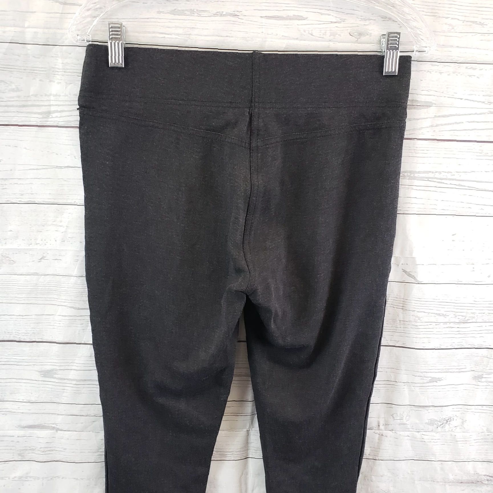 Loft LOFT Ann Taylor Womens Ponte Knit Leggings Sz Medium Gray Mid Rise Size 32" / US 10 / IT 46 - 4 Thumbnail