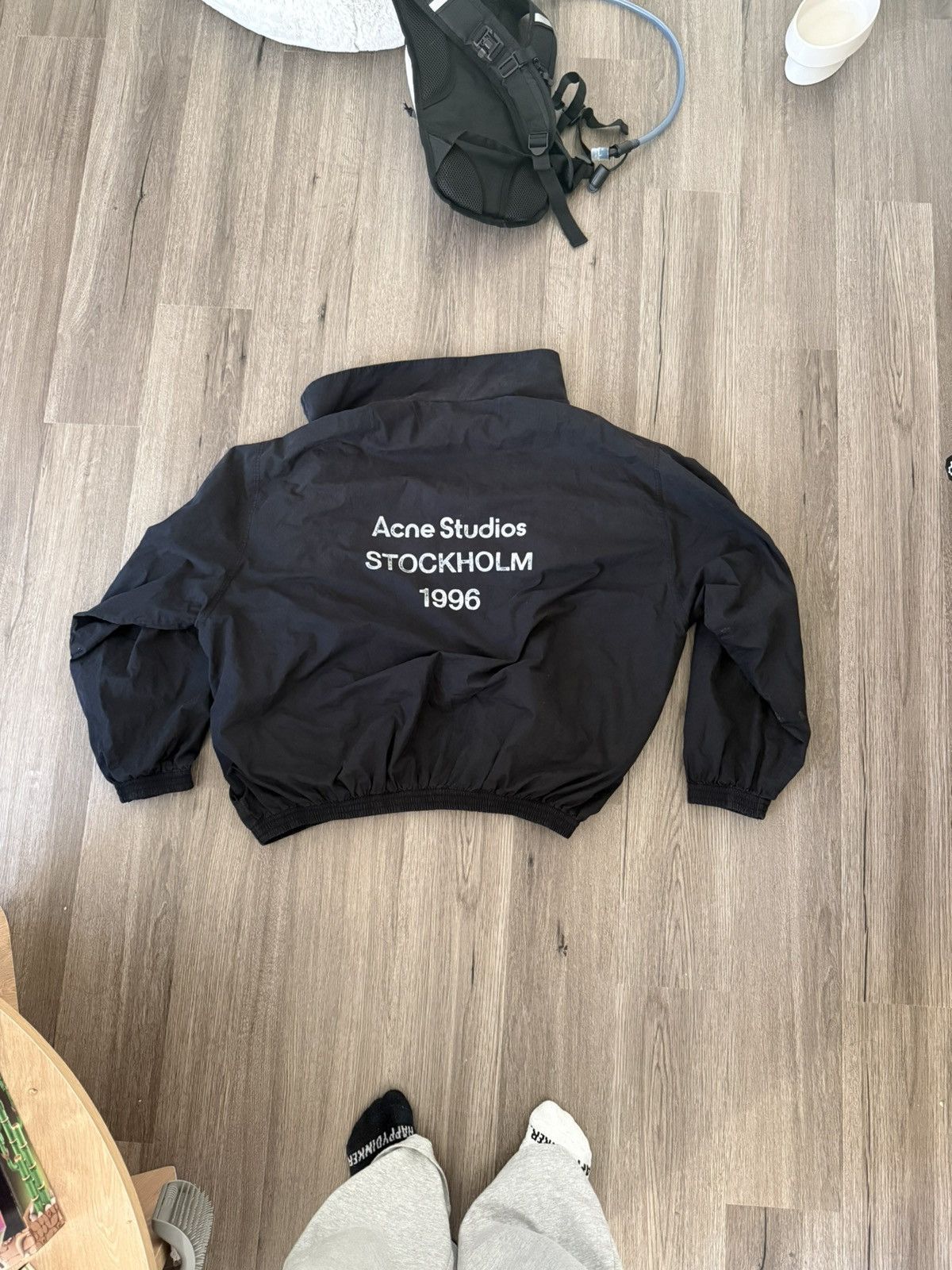 Acne Studios Washed Logo Jacket