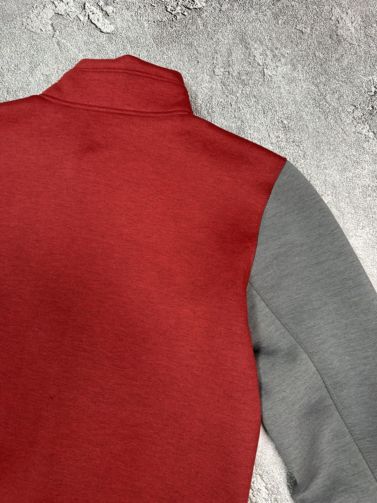 The North Face × Vintage Vintage The North Face Soft Shell Jacket Men M size Red Grey Size US M / EU 48-50 / 2 - 14 Thumbnail