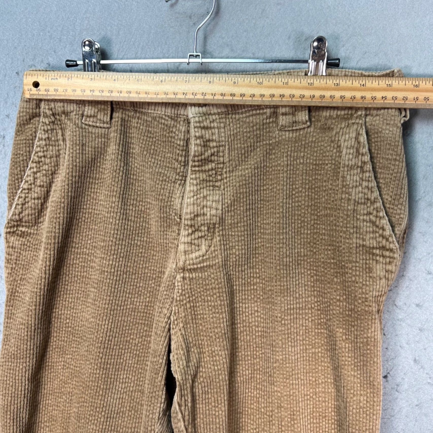 Deus Ex Machina Deus Mens Size 32 Brown Corduroy Jonah Pants Casual Cotton Blend Trousers Mens Pants Cotton Corduroy Chino Slant Pocket 32 Inseam 28 Size US 32 / EU 48 - 6 Thumbnail