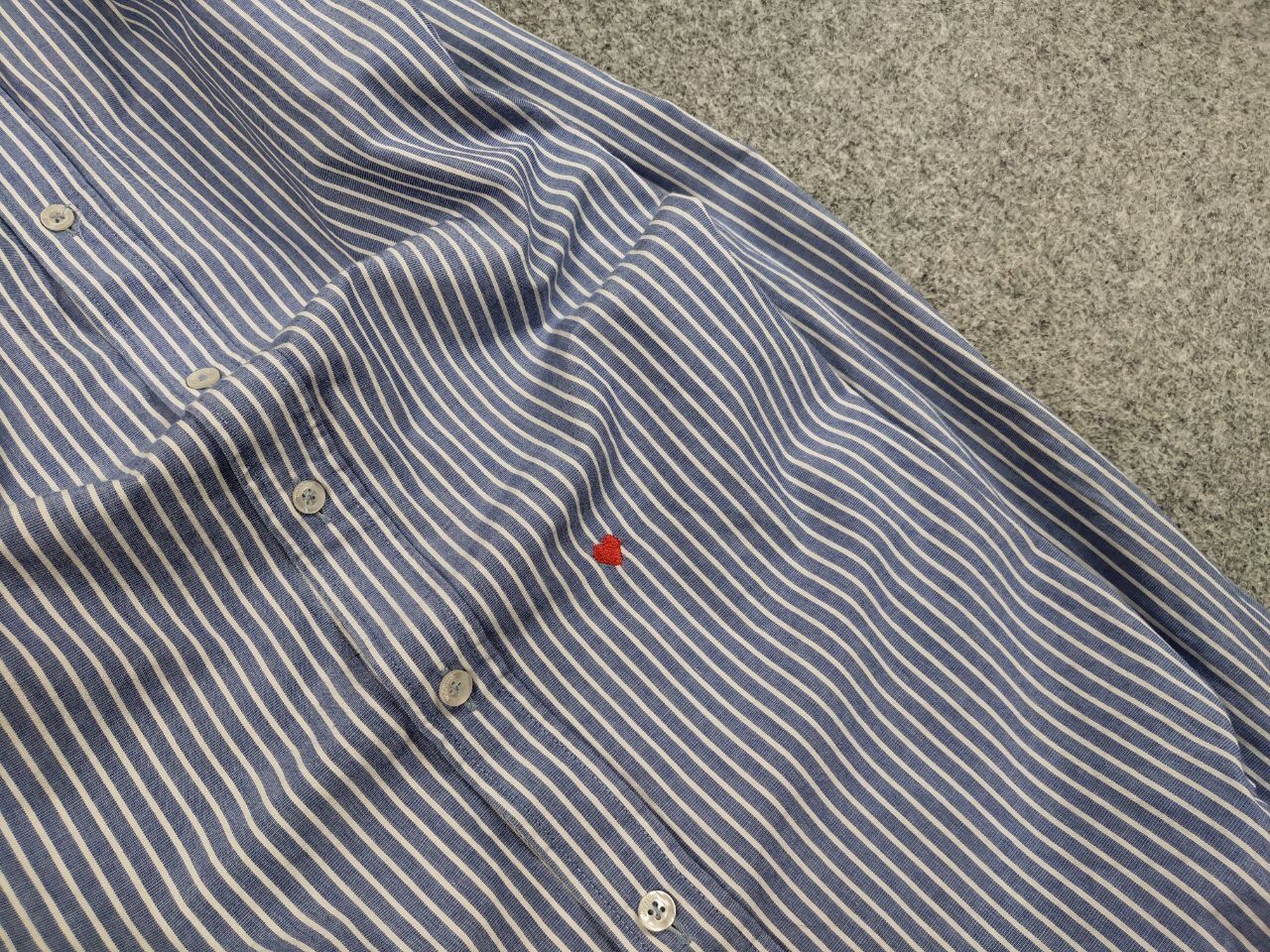 Moschino Moschino Design Casual Striped Minimalist Logo Button Shirt Size US M / EU 48-50 / 2 - 11 Thumbnail
