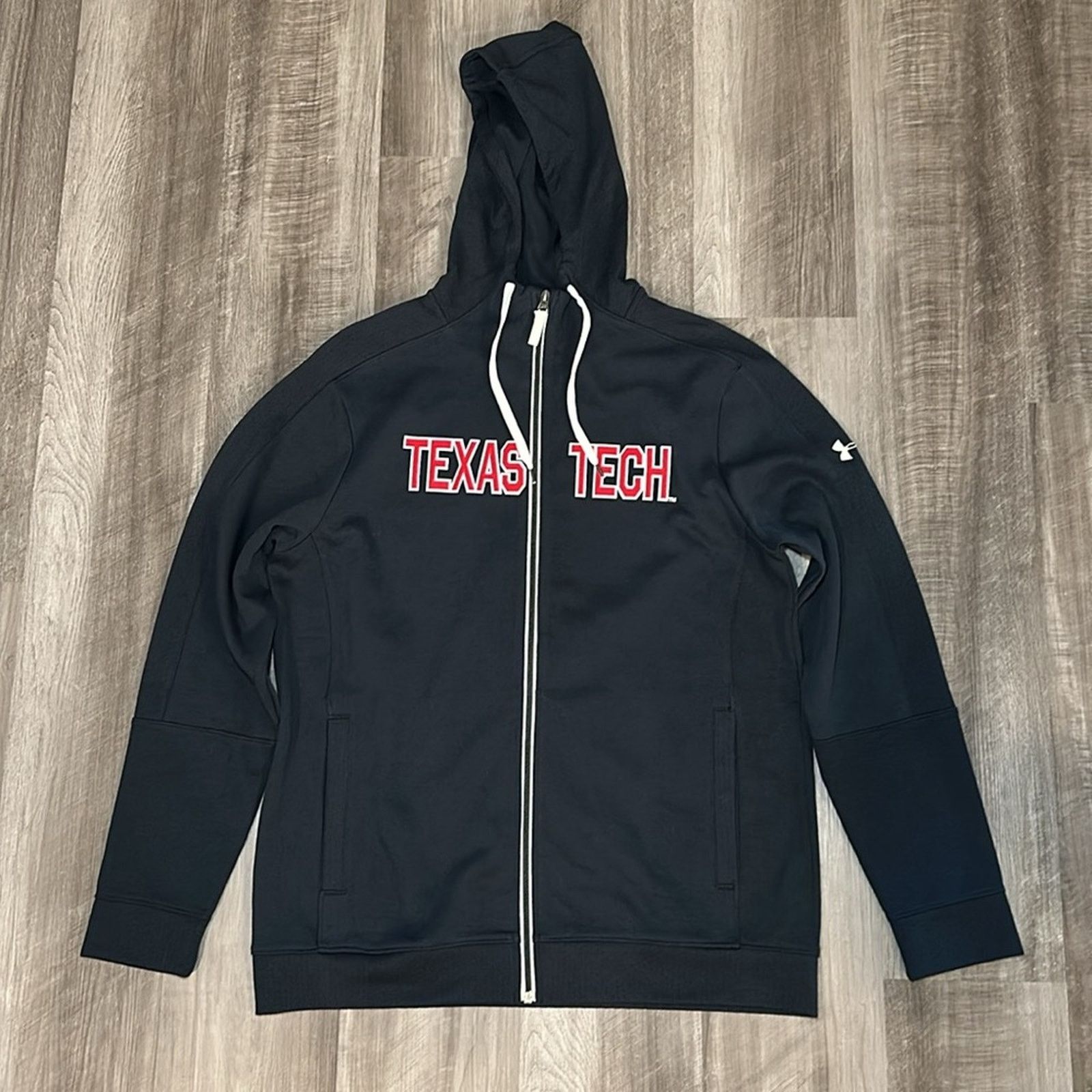 Under Armour Texas Tech Red Raiders Under Armour Full Zip Hoodie - Large Size US L / EU 52-54 / 3 - 2 Thumbnail