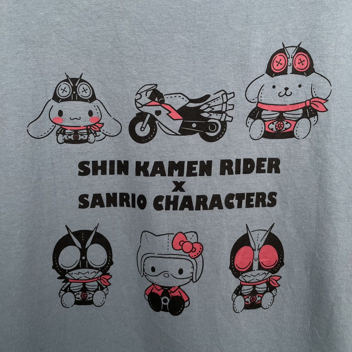 Anime × Cartoon Network SHIN KAMEN RIDER X SANRIO CHARACTERS HELLO KITTY TEE Size US M / EU 48-50 / 2 - 2 Thumbnail