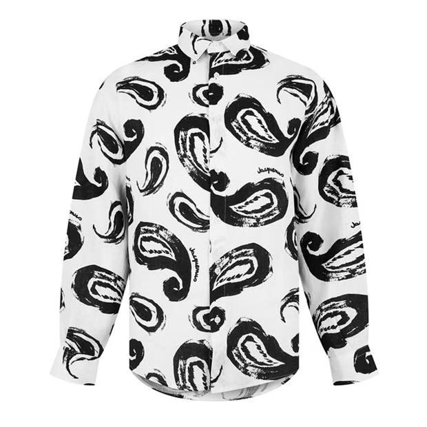 image of Jacquemus O1G2R1Mq0524 Shirts In White & Black in White/Black, Men's (Size Medium)