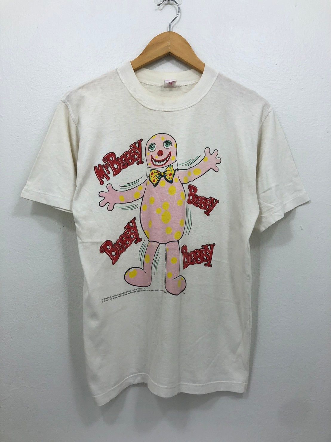 Vintage Vintage 1992's BBC Mr. Blobby Noel's House Party TV Show BN Size US S / EU 44-46 / 1 - 2 Thumbnail