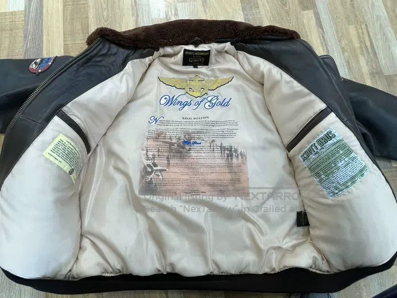 Schott Schott G1 Air Force flight suit Size US L / EU 52-54 / 3 - 3 Thumbnail