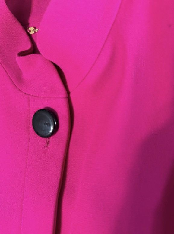 Escada Escada by Margaretha Ley Pink Wool & Silk Coat Germany EU 38 Size S / US 4 / IT 40 - 5 Thumbnail