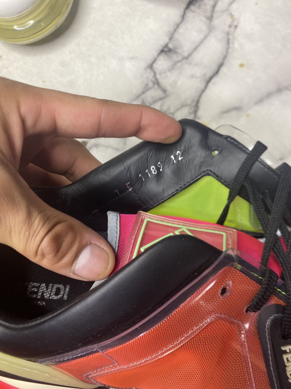Fendi Fendi platform trainer sneaker Size US 12 / EU 45 - 3 Thumbnail