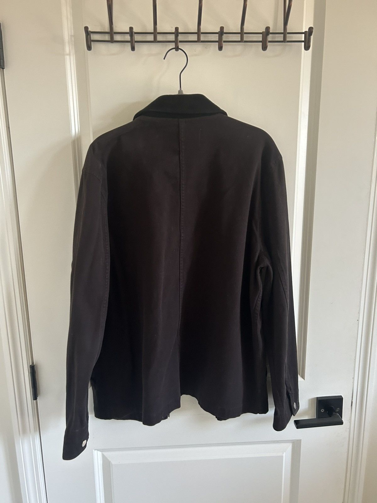 Baldwin BLDWN Duncan Solid Black Cotton Jacket Size US S / EU 44-46 / 1 - 3 Thumbnail