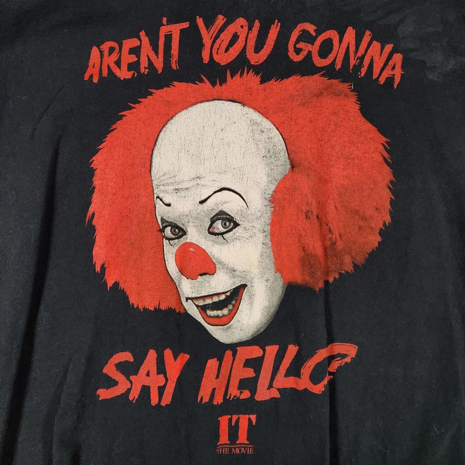 The Unbranded Brand It Pennywise Tshirt Black Size Mens 3XL Size US XXL / EU 58 / 5 - 2 Thumbnail