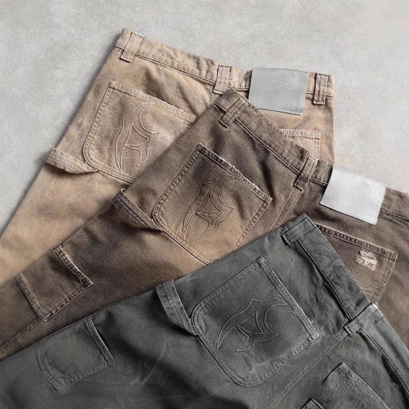 Vintage Skate Hiphop Cargo Shorts Size US 31 - 4 Thumbnail