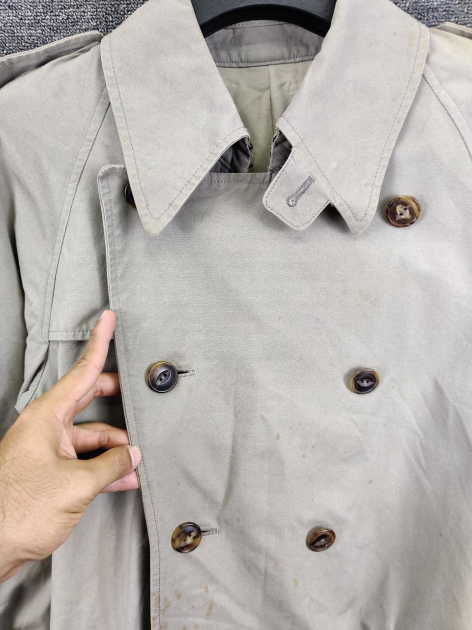 Attachment Attachment Double Breasted Belted Trench Coat Size US M / EU 48-50 / 2 - 3 Thumbnail