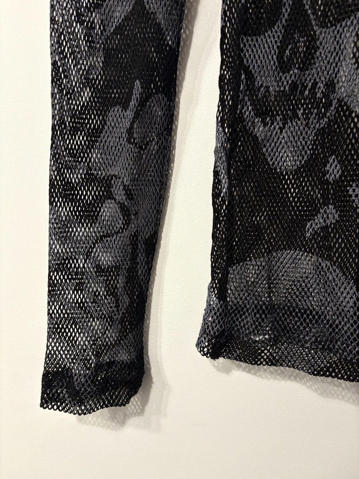 Tripp NYC × Vintage Daang Goodman Tripp NYC Man skull & crossbones fishnet shirt Size US M / EU 48-50 / 2 - 7 Thumbnail