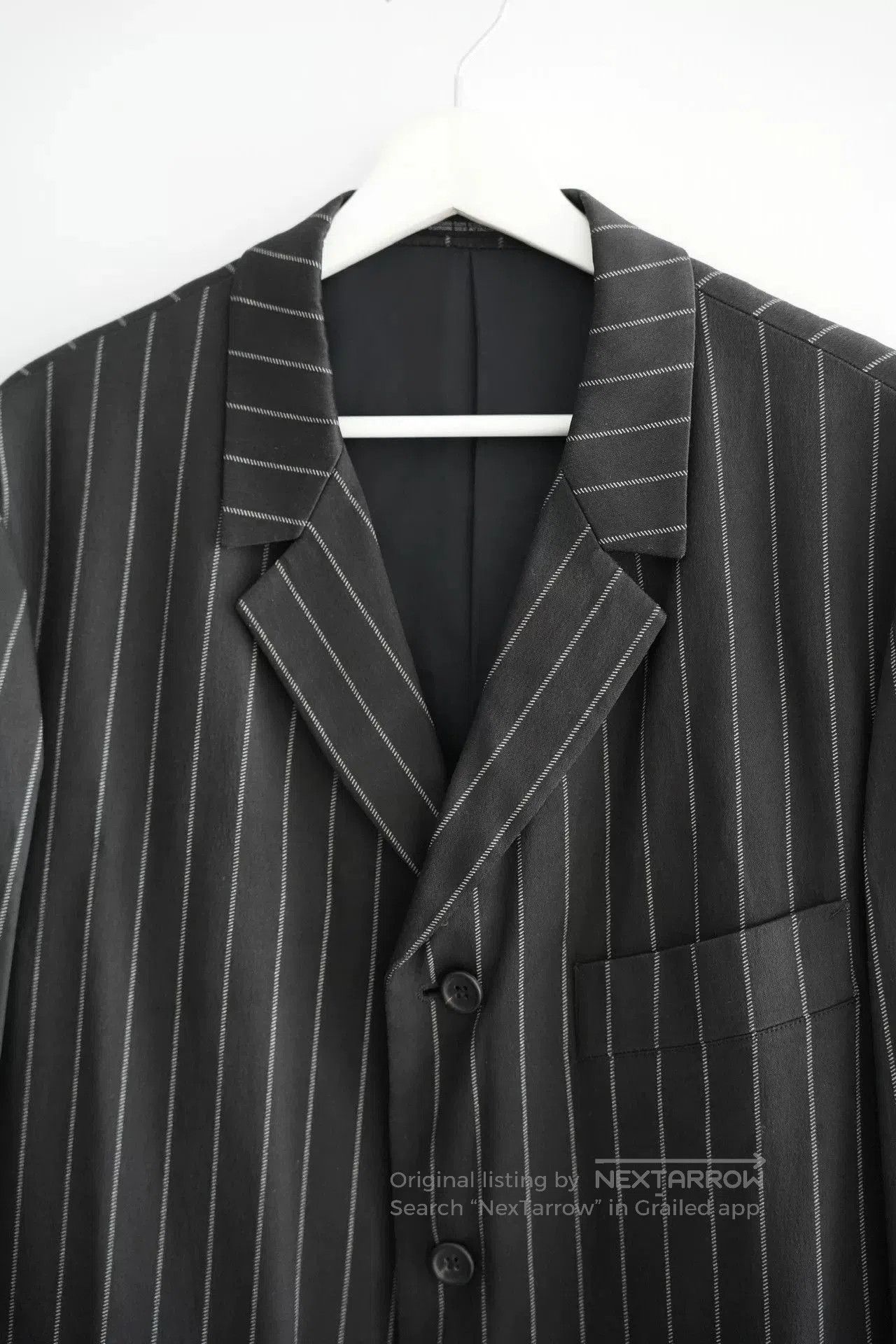 Yohji Yamamoto Yohji Yamamoto 1997 Striped Suit Jacket. Size US S / EU 44-46 / 1 - 4 Thumbnail