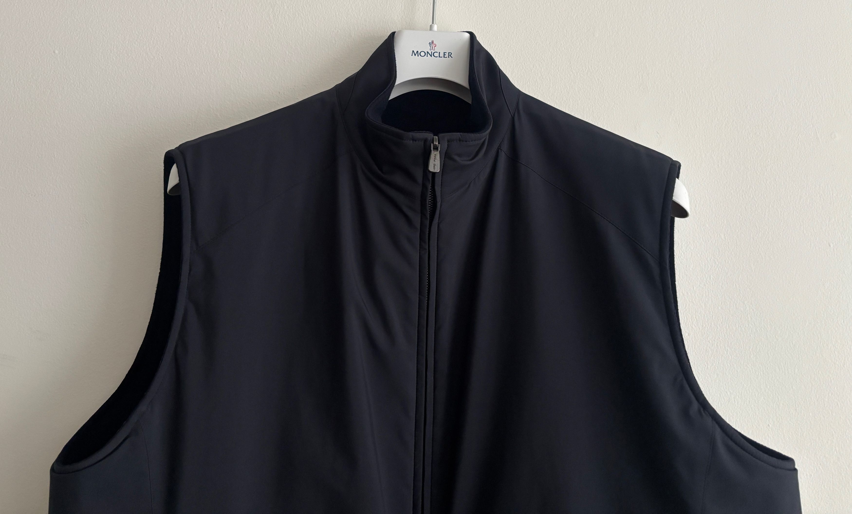 Loro Piana $4500 Storm System Reversible Navy Cashmere Nylon Vest - XXL Size US XXL / EU 58 / 5 - 12 Thumbnail