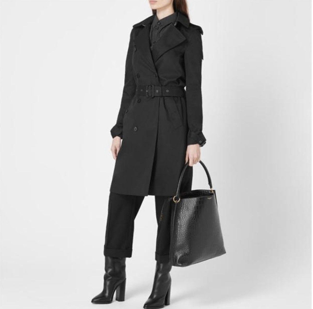 Saint Laurent Classic Trench Coat