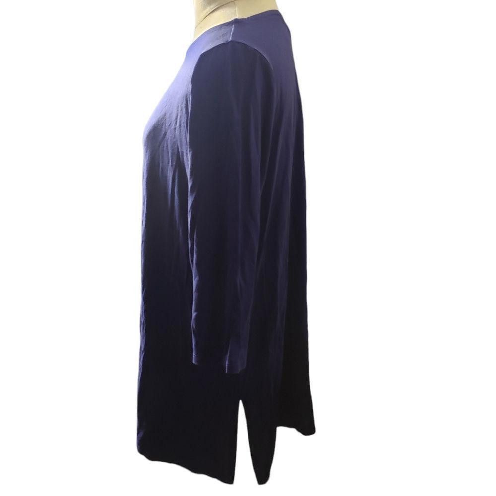 Eileen Fisher CT1116a Eileen Fisher Long Sleeve Ladies Crew Neck L Size L / US 10 / IT 46 - 3 Thumbnail