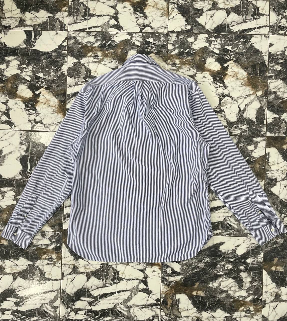 Polo Ralph Lauren Polo Ralph Lauren men's shirt,blue stripes,slim fit, size XL Size US XL / EU 56 / 4 - 7 Thumbnail
