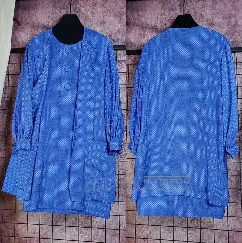 Dior Dior Blue Polka Dot Midi Dress . Size M / US 6-8 / IT 42-44 - 1 Thumbnail