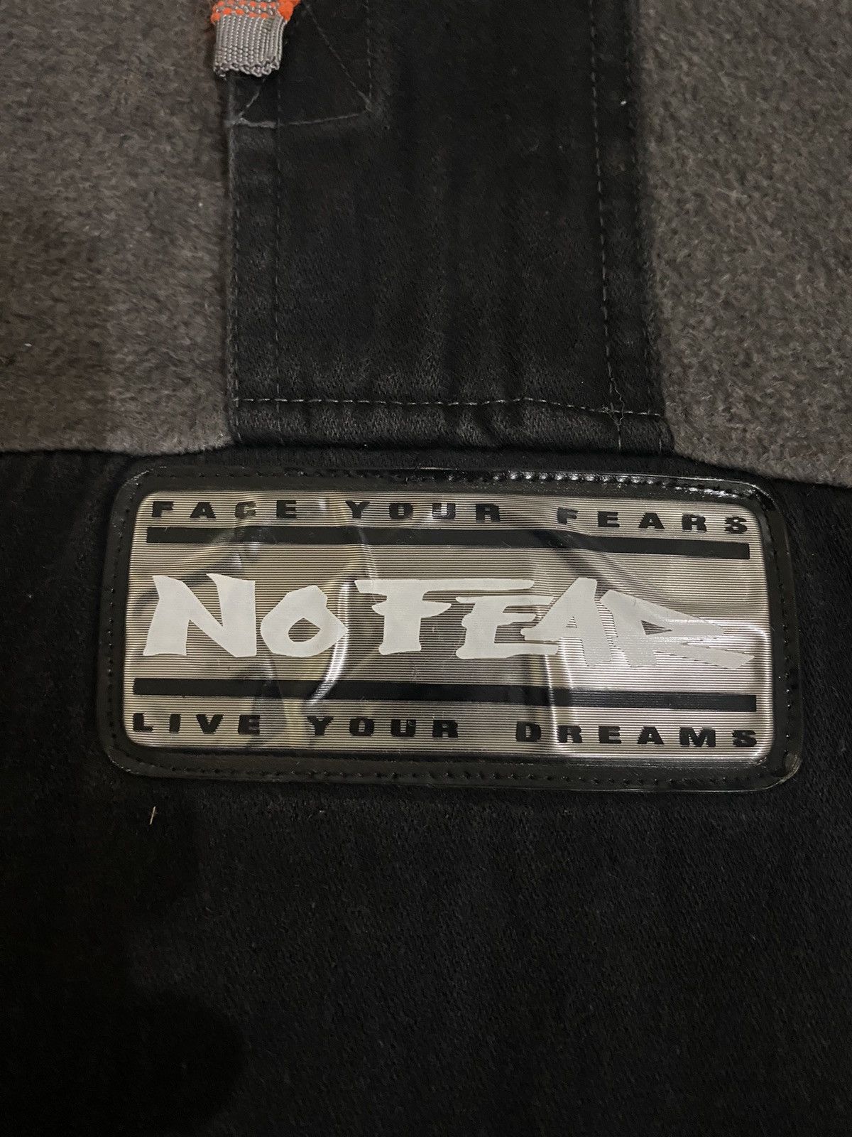 No Fear × Vintage Vintage No Fear Anorak Half Zipper Fleece Rare Design Size US XL / EU 56 / 4 - 7 Thumbnail