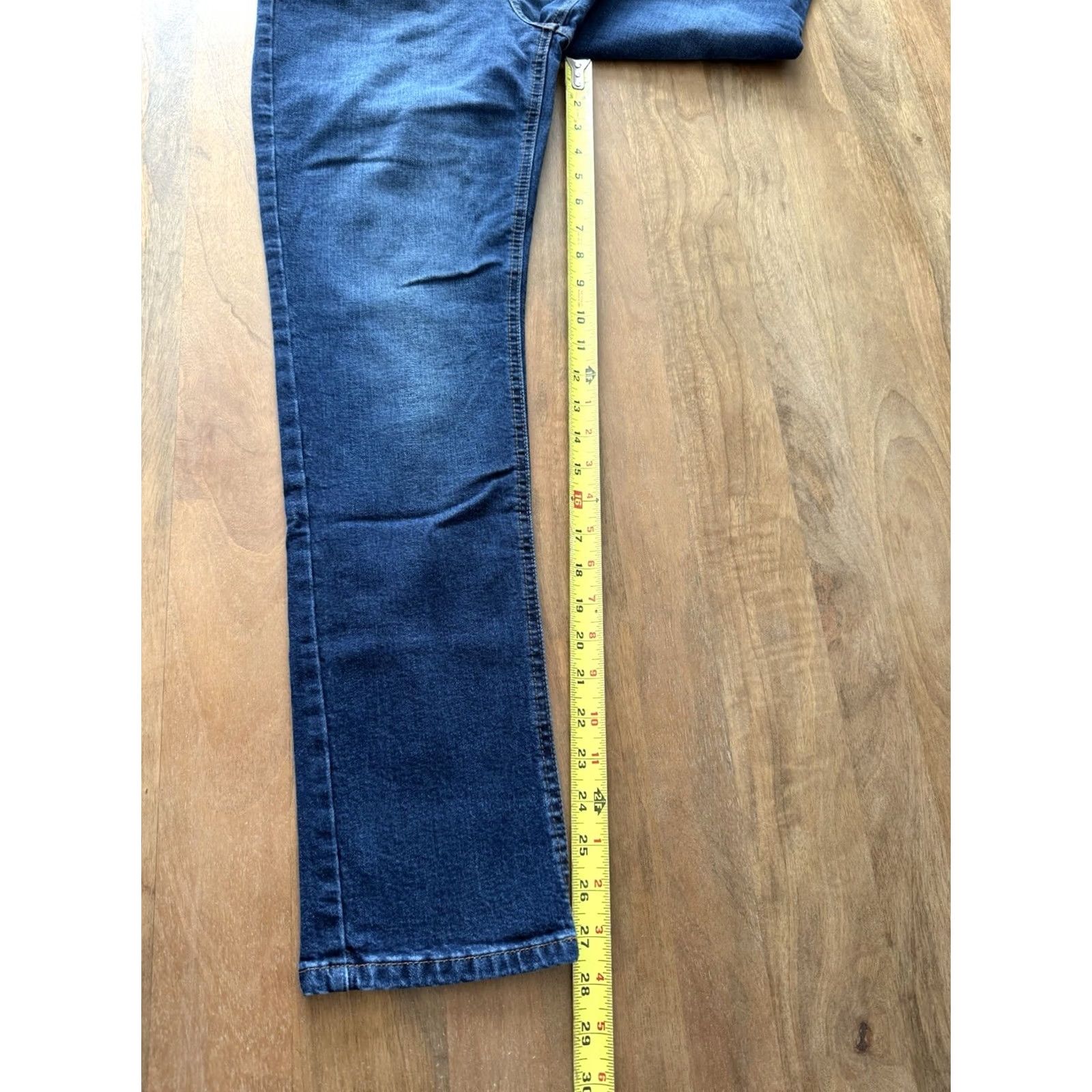 Mott & Bow VINTAGE Mott & Bow Boyfriend Jeans Womens 24x28 26x28 Straight Denim Blue 5-Pocket Mens Girls Size 42" / US 20 - 7 Thumbnail