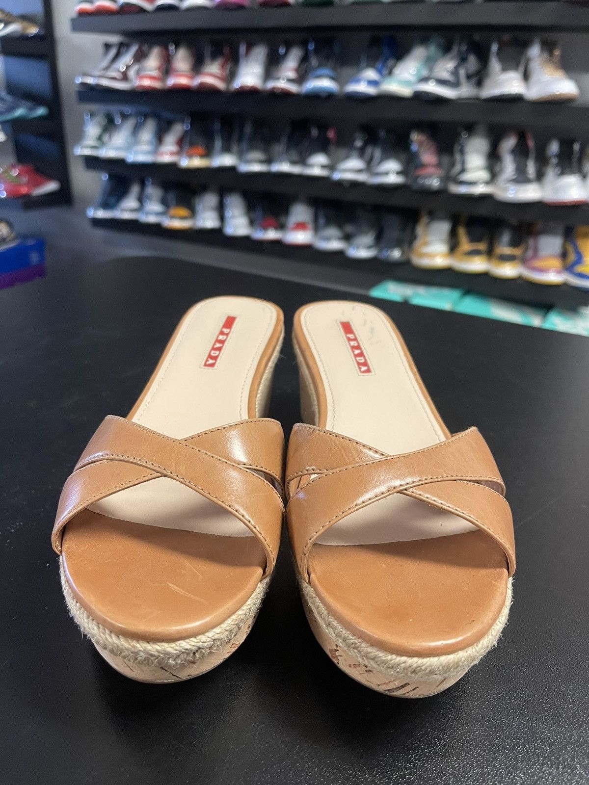 Prada Size 6.5US/36.5 - Prada Platforms Leather Straps Size US 6.5 / IT 36.5 - 2 Thumbnail