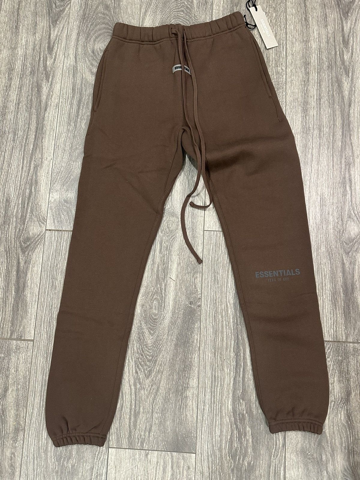 Fear Of God Essentials Brown SSENSE Exclusive Sweatpants XS - Main Image