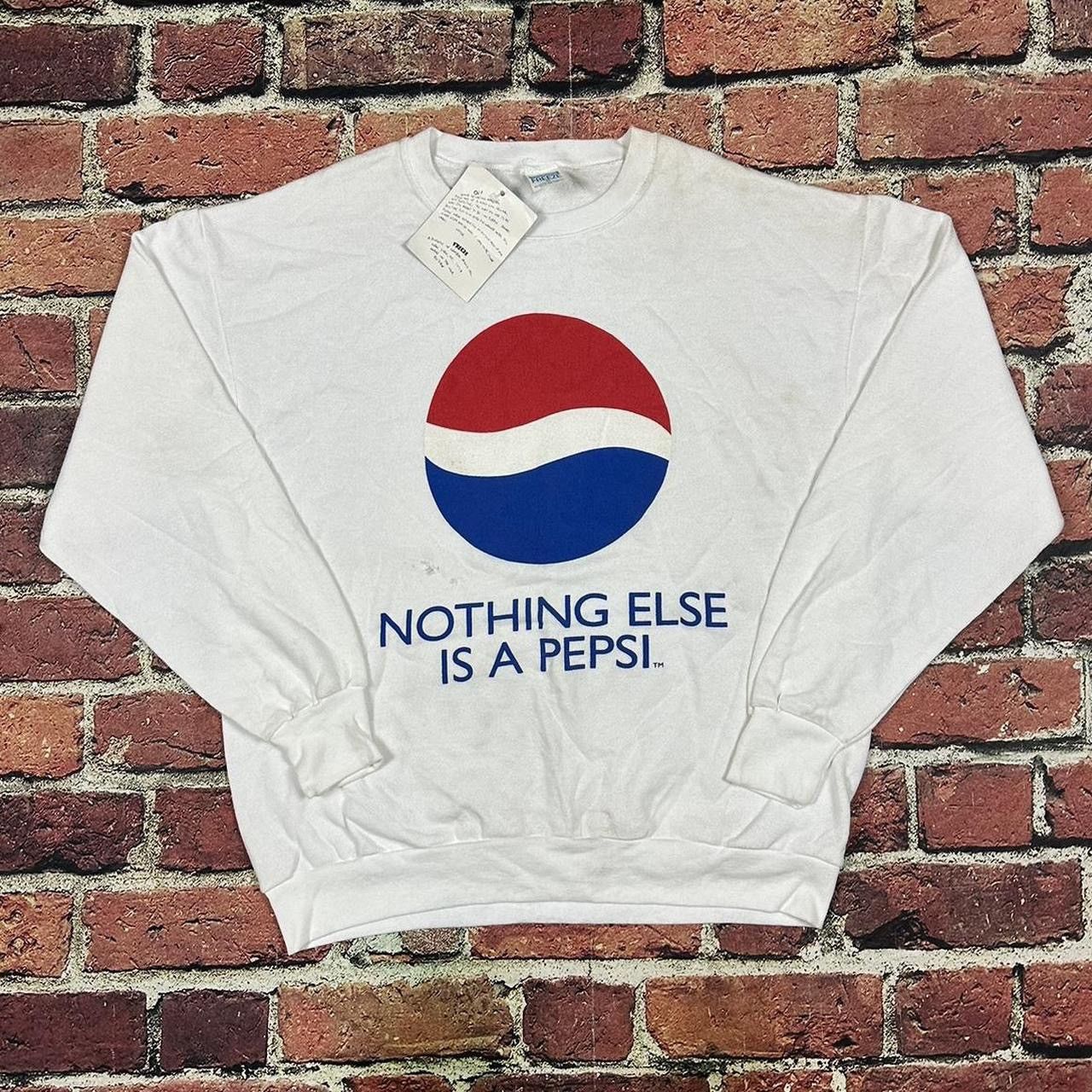Pepsi Vintage Pepsi Sweatshirt Nothing Else Is A PEPSI Logo 90s Size US XL / EU 56 / 4 - 1 Thumbnail