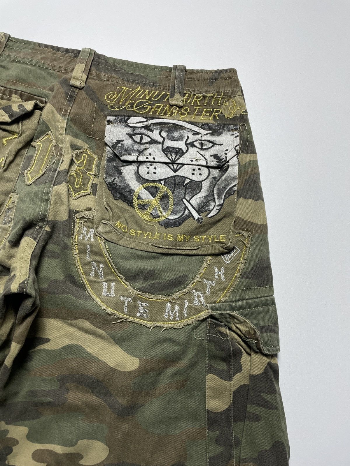 Ed Hardy Minute Mirth - Edhardy Style Short Pants Size US 32 / EU 48 - 8 Thumbnail
