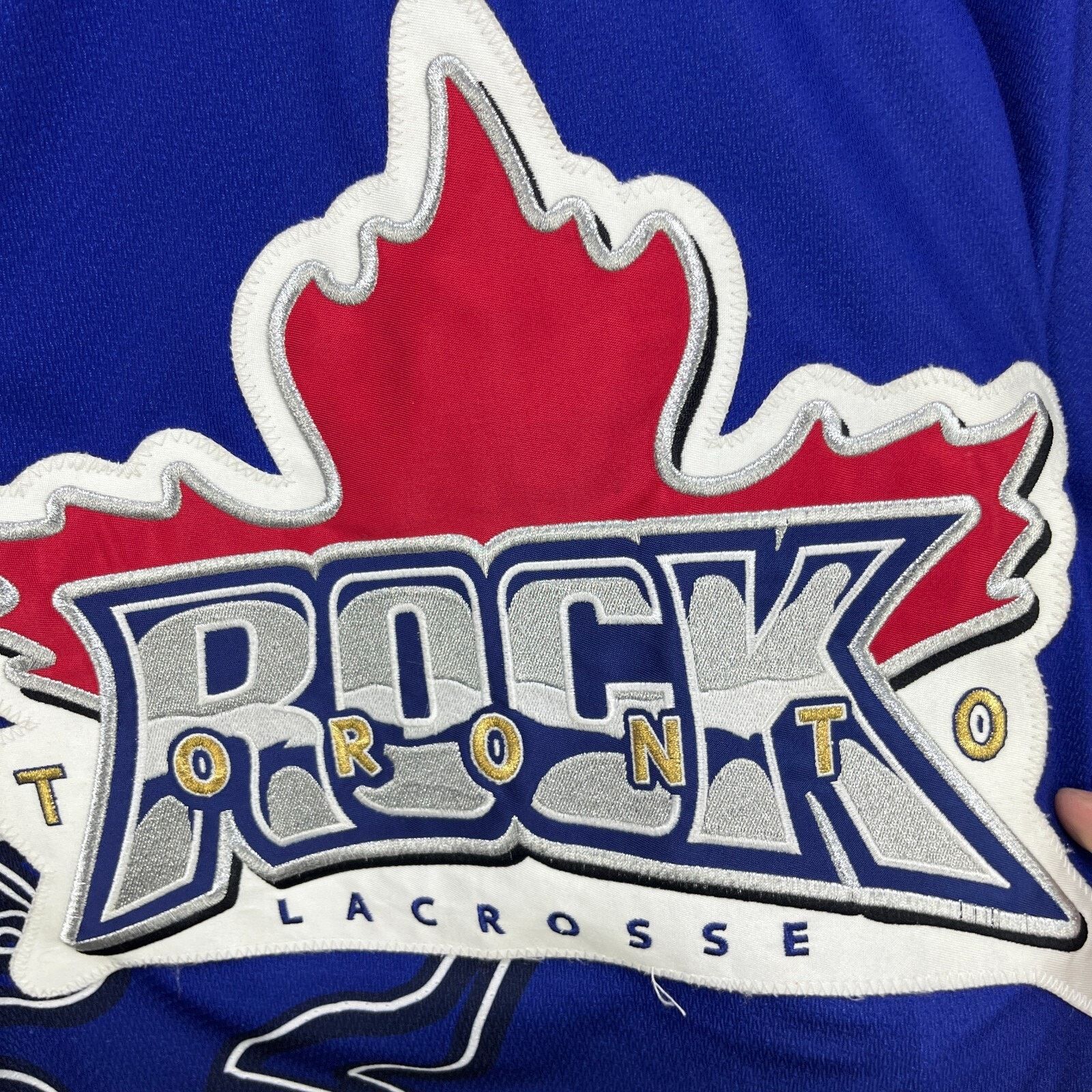 Vintage Vintage 90s Toronto Rock Lacrosse Hockey Size 54 Projoy XL Size US XL / EU 56 / 4 - 11 Thumbnail