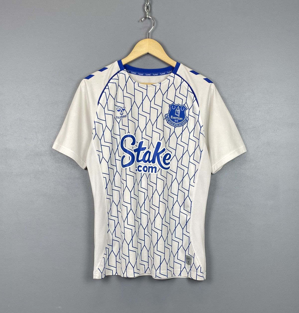 Hummel Hummel x Everton Soccer Football Jersey Men’s Size M White Size US M / EU 48-50 / 2 - 1 Thumbnail