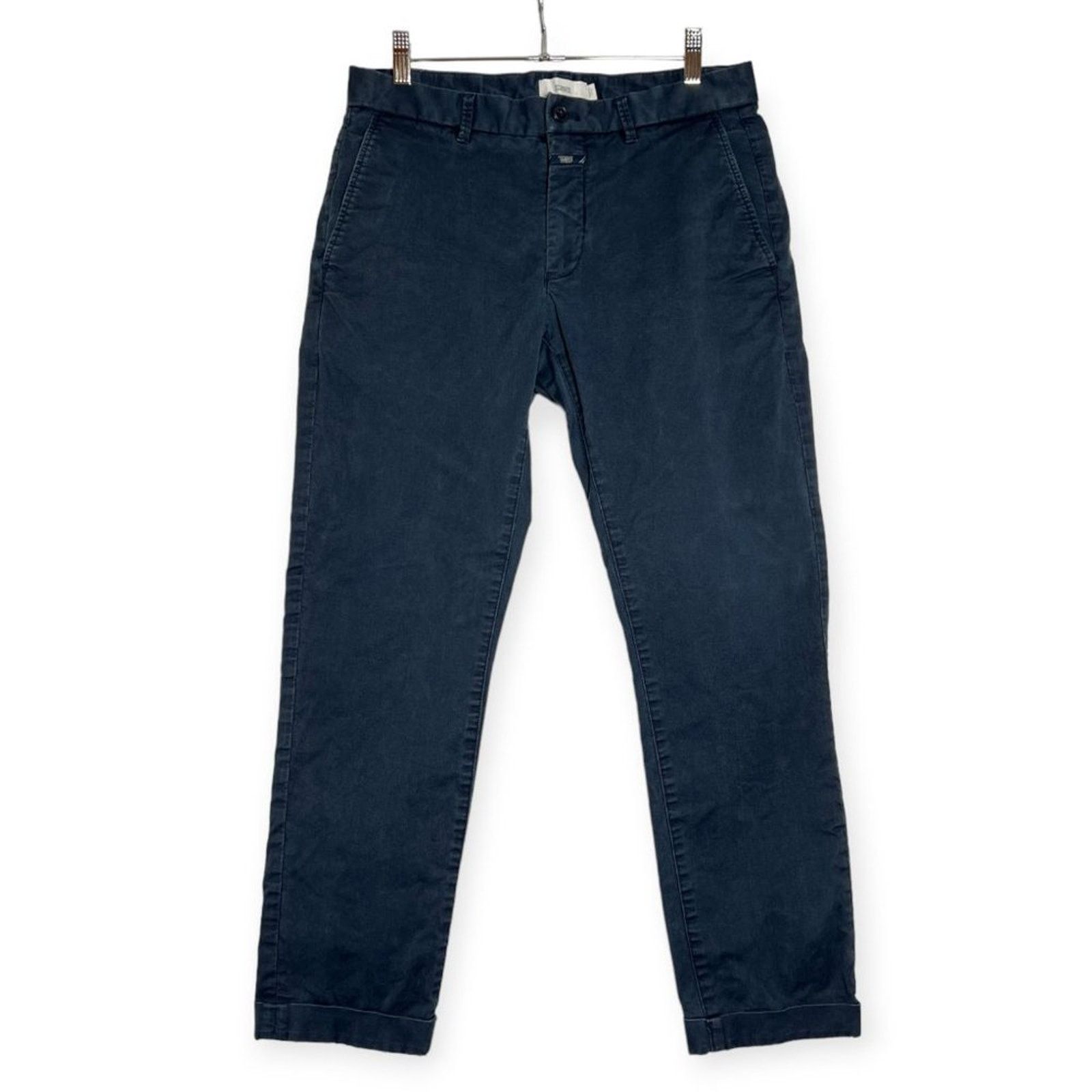CLOSED Closed Clifton Slim Chino Dark Navy Blue Size 31x28 Size US 31 - 1 Thumbnail