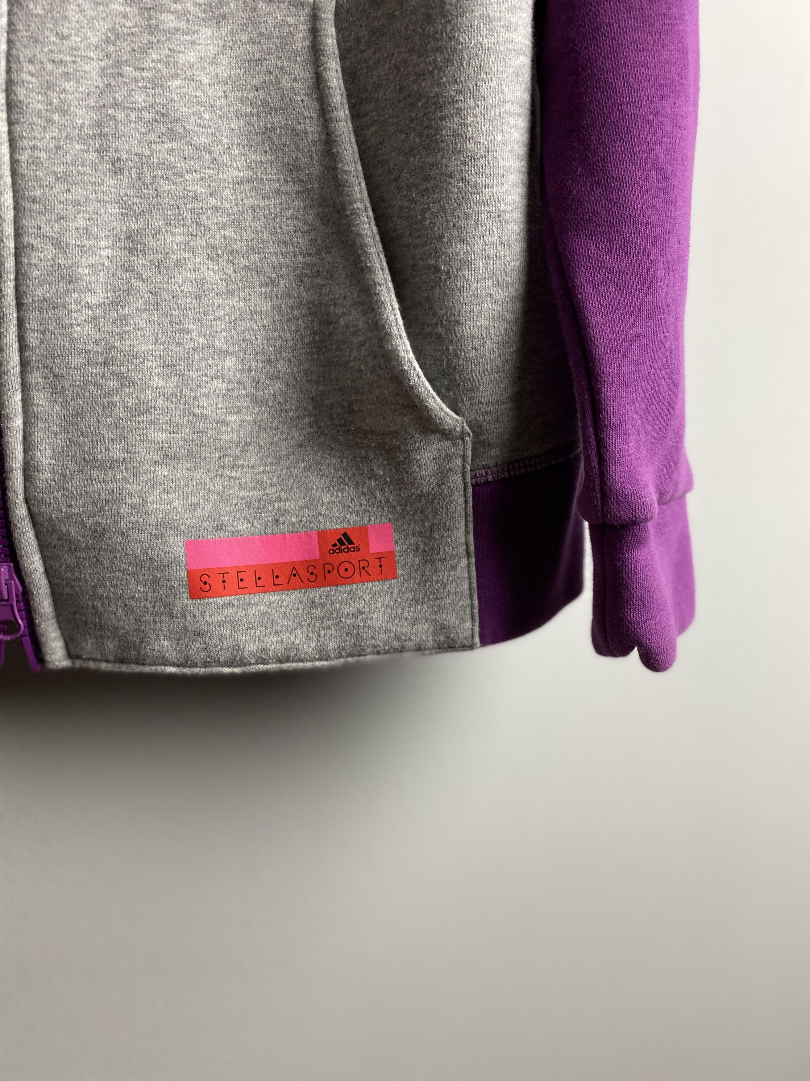 Adidas × Stella McCartney Adidas x Stella McCartney zip-up hoodie sport casual Size S / US 4 / IT 40 - 2 Thumbnail
