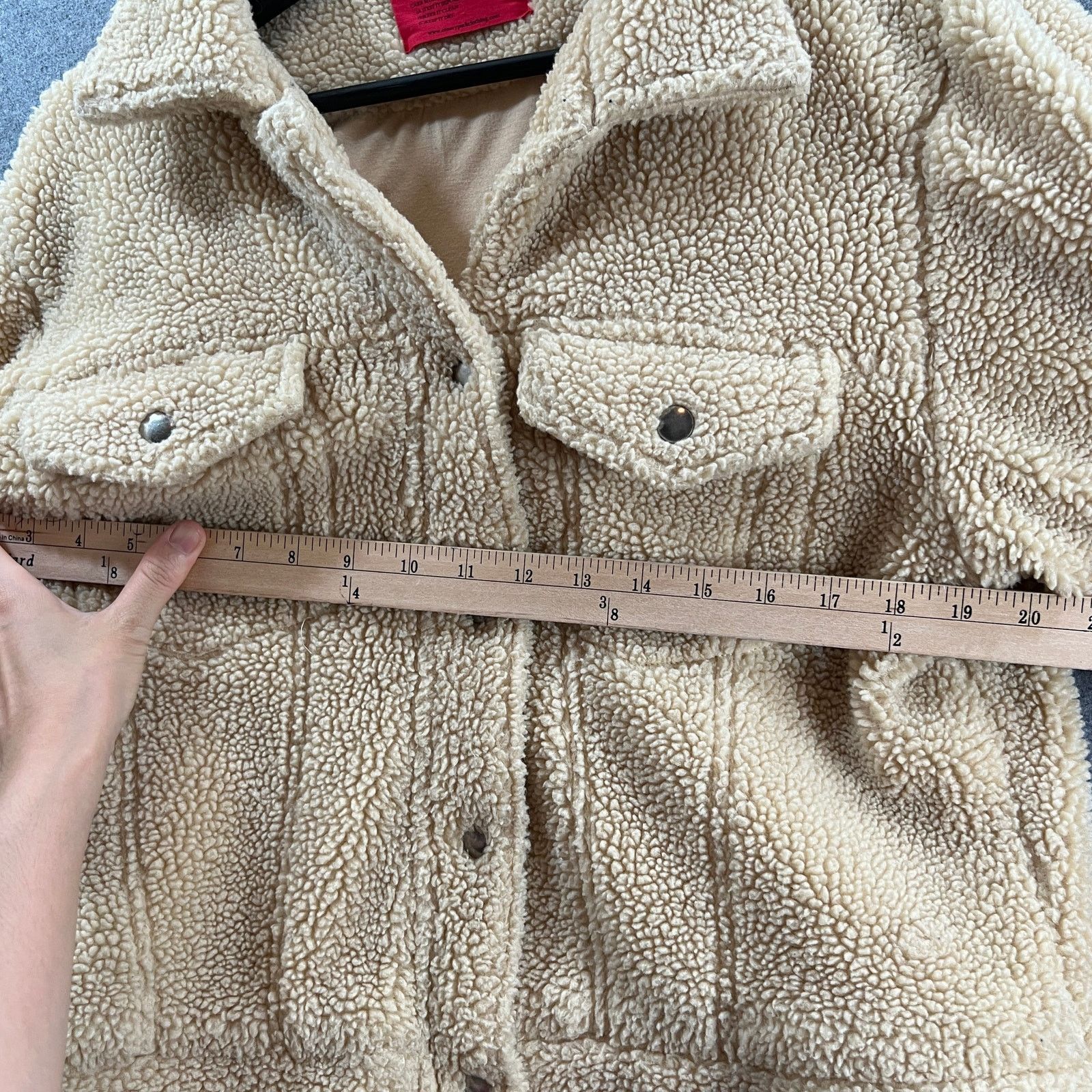 Other EMORY PARK Snap Button Teddy Jacket Women's Size M Winter Size M / US 6-8 / IT 42-44 - 8 Thumbnail