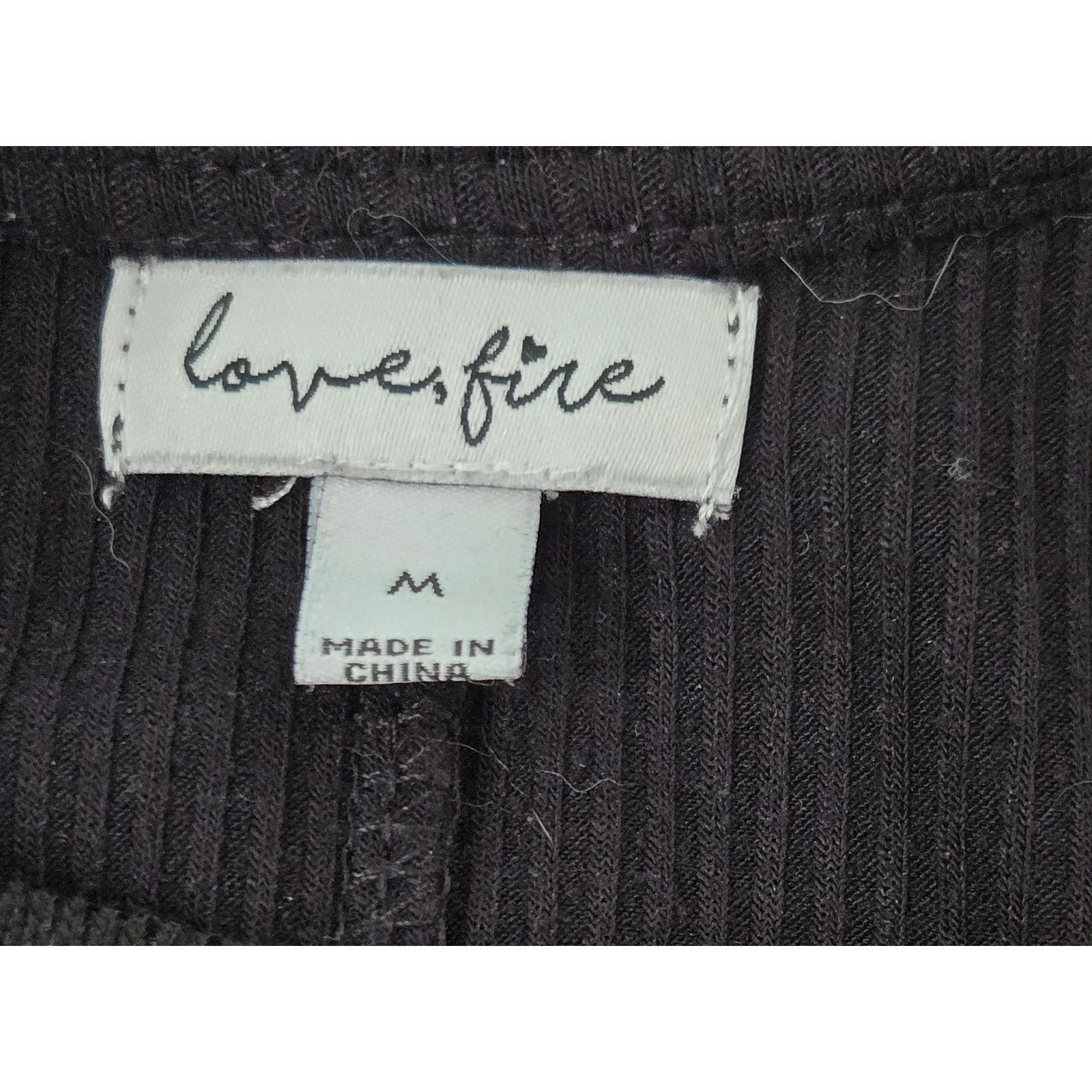 Other Love, Fire Black Round Collard Pull On Dress M Stretchy Size M / US 6-8 / IT 42-44 - 5 Thumbnail