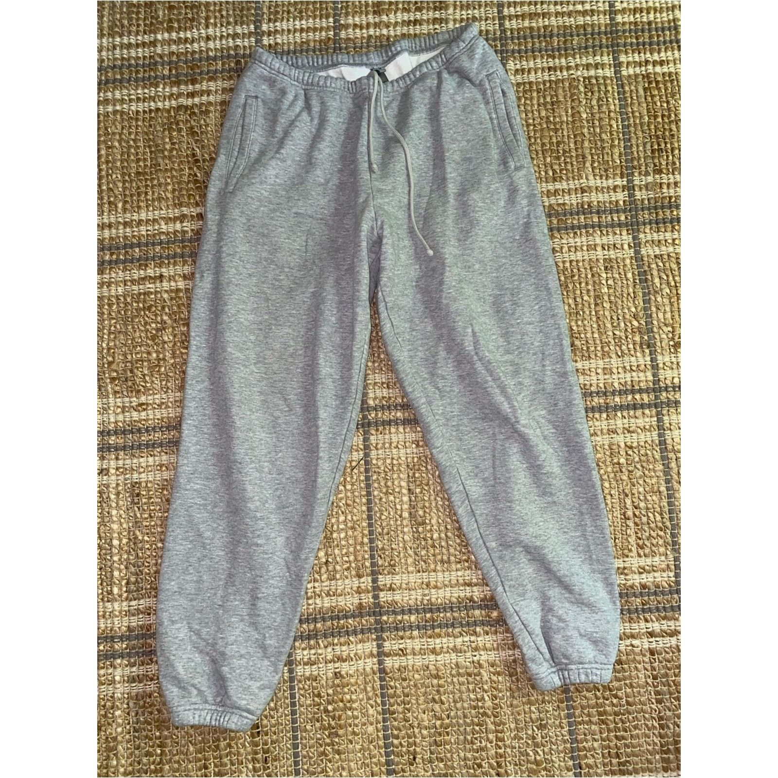 SKIMS SKIMS $88 Gray Cotton Fleece Classic Jogger Medium EUC Size 30" / US 8 / IT 44 - 2 Thumbnail
